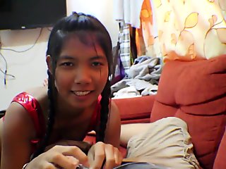 孕妇, 泰国人, 孕妇未成年, 最好的深喉, 精液in深喉